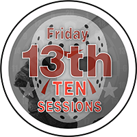 Friday the 13th darts badge