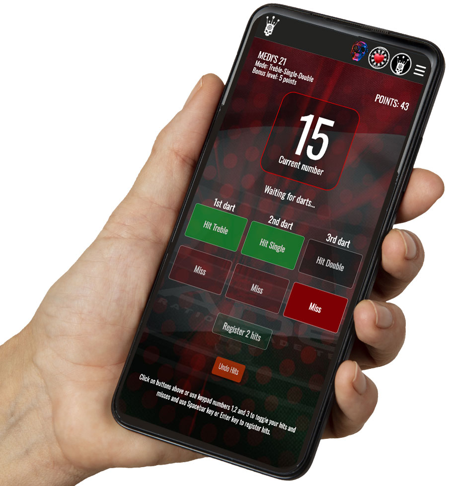 GoDartsPro darts training in browser