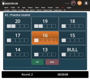 a1 darts practice routine